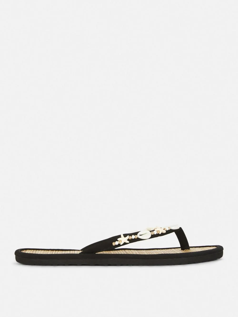 Paula Echévarria Beaded Flip Flops