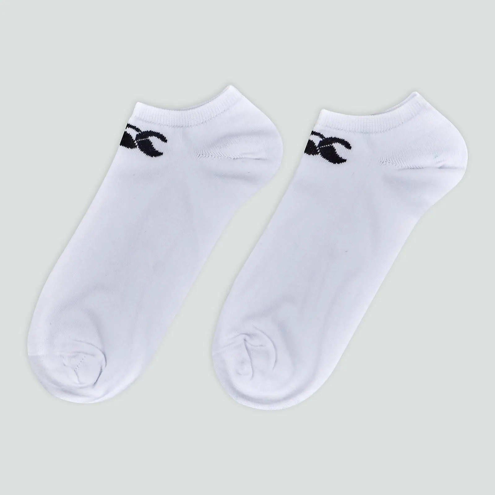 ADULT UNISEX TRAINER LINERS 3 PACK WHITE/BLACK