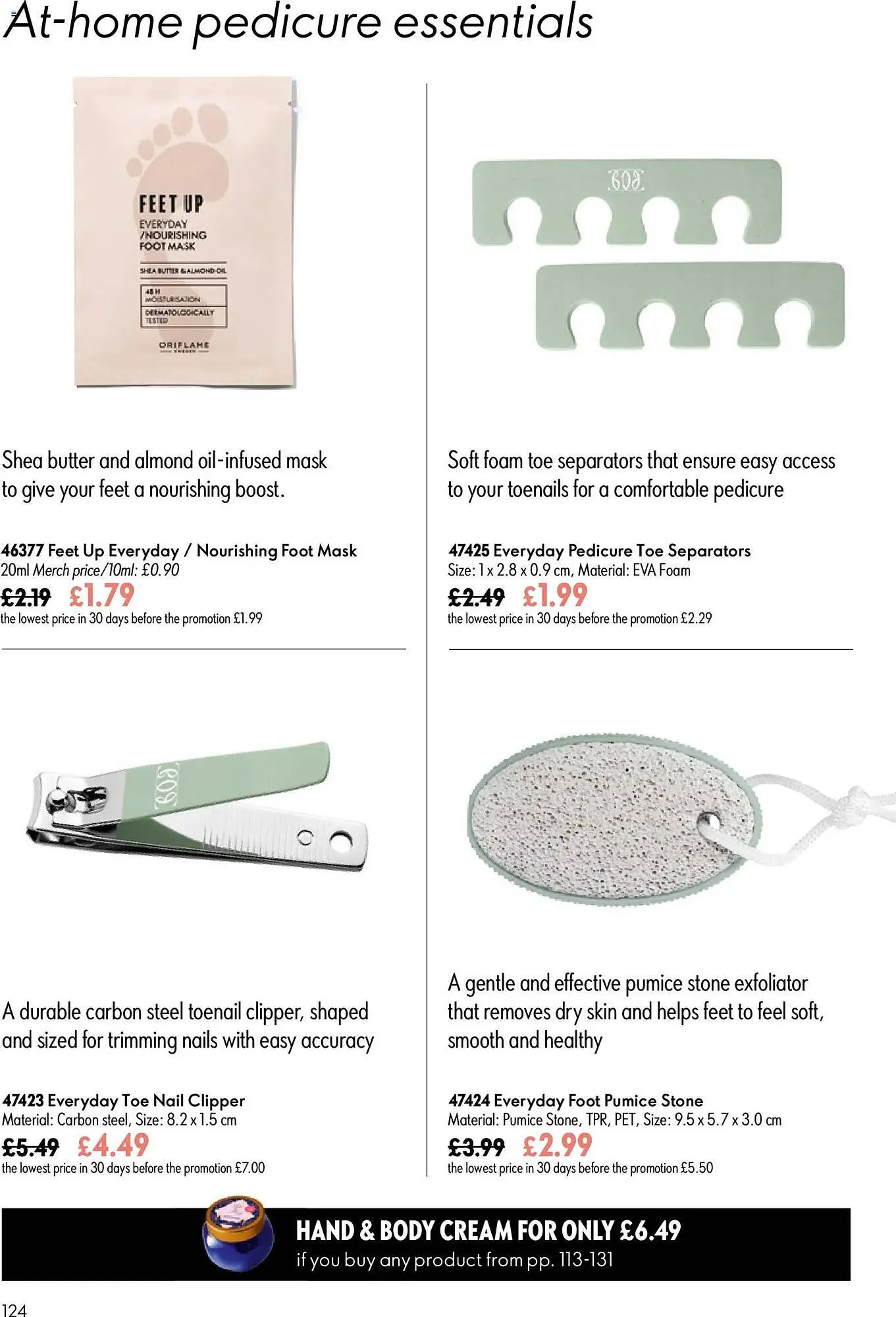 Oriflame catalogue from 17 June to 8 July 2026 - Catalogue Page 124