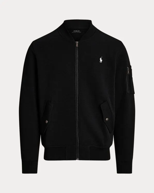 Double-Knit Bomber Jacket