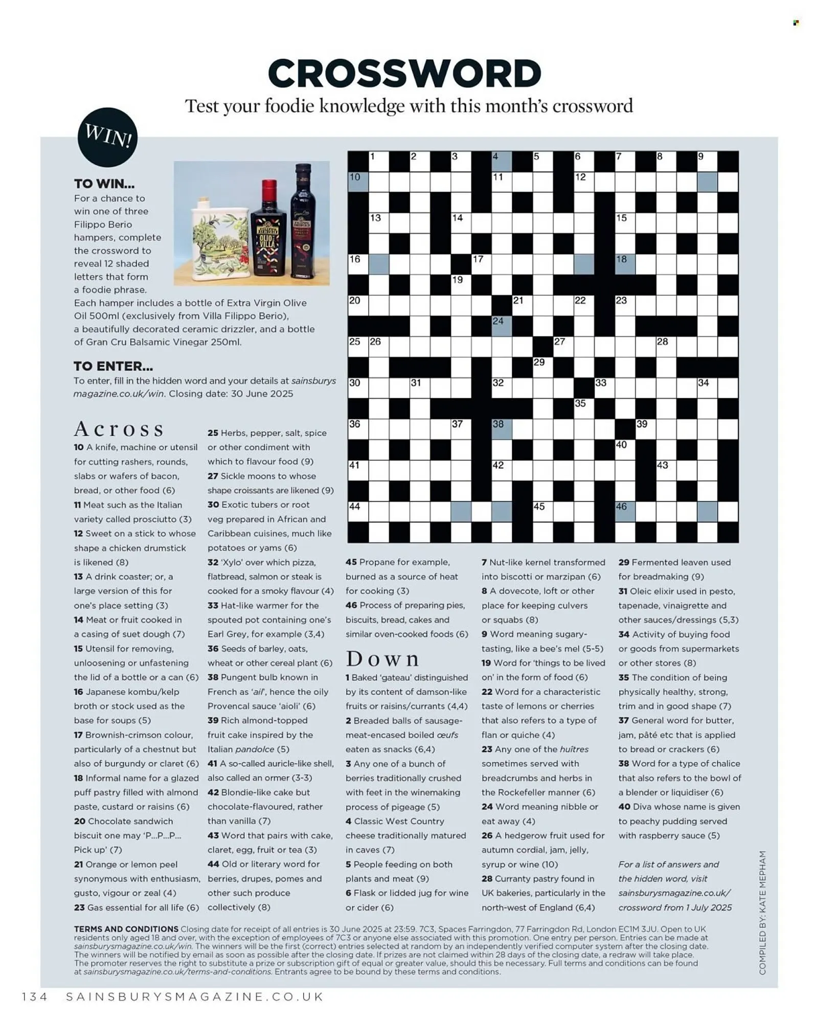 Sainsbury's leaflet from 1 May to 31 May 2025 - Catalogue Page 134