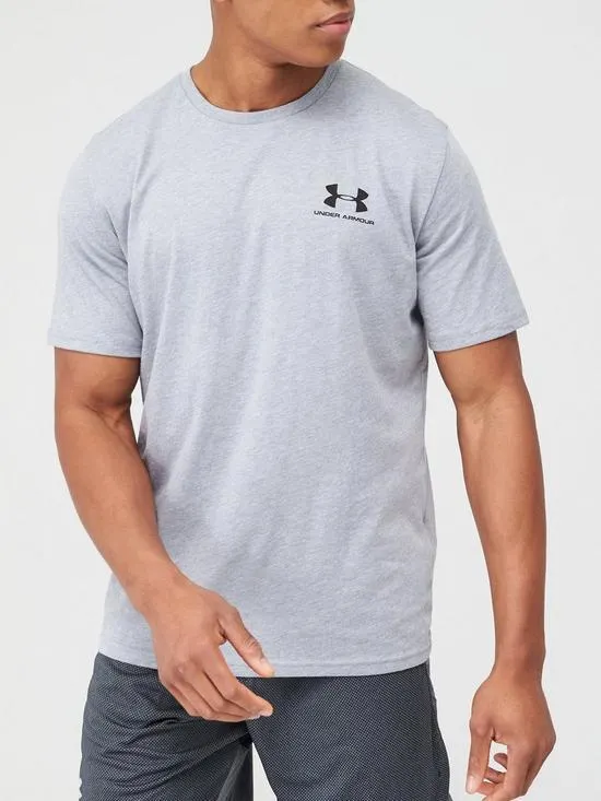 Training Sportstyle Left Chest T-Shirt - Steel