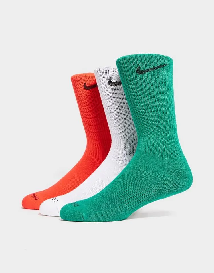 Nike Everyday Plus Cushioned Crew Socks (3-Pack)