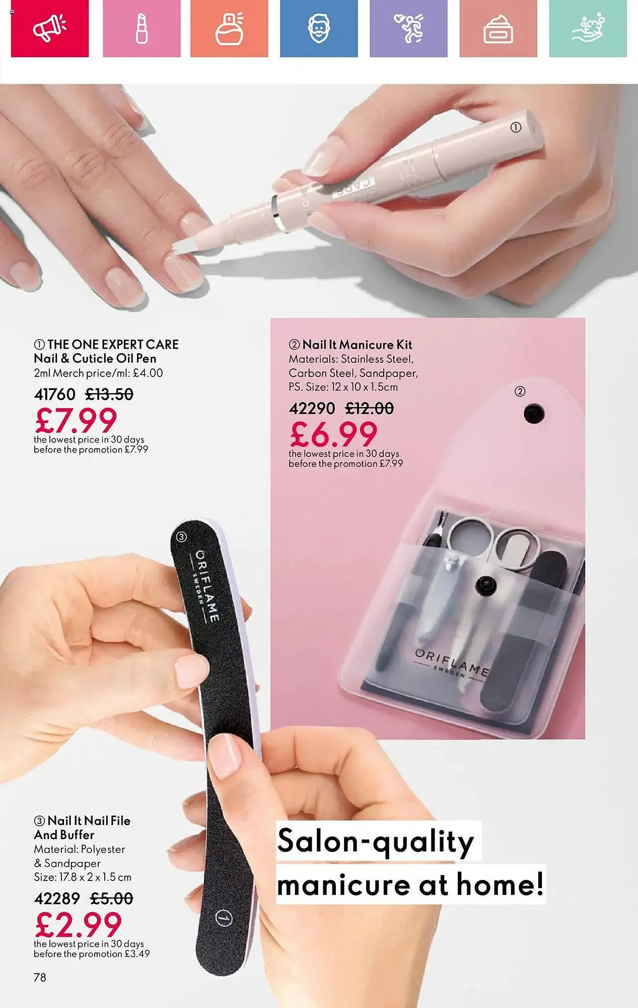 Oriflame leaflet from 31 July to 20 August 2025 - Catalogue Page 78