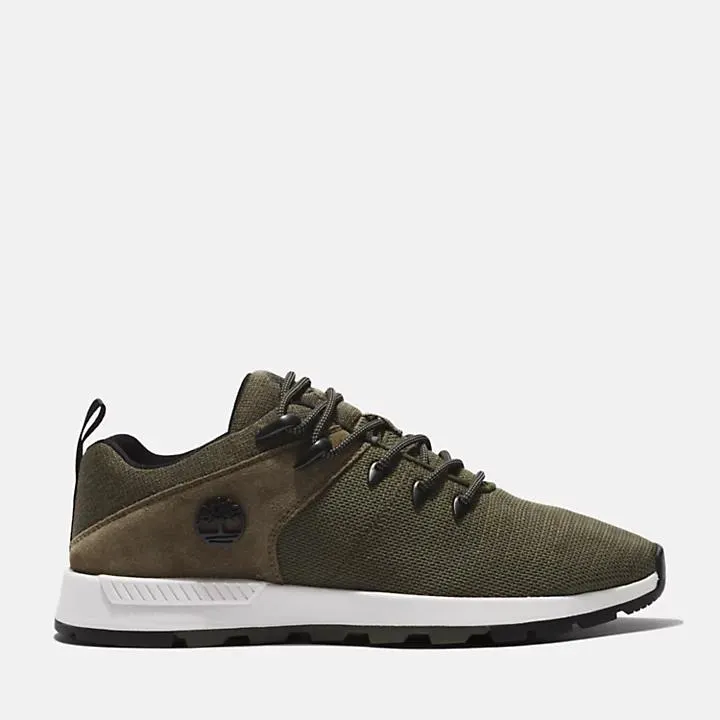 Sprint Trekker Knit Trainer for Men in Dark Green