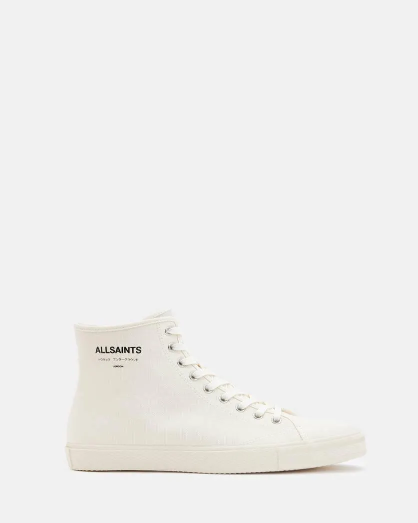 Underground Canvas High Top Trainers
