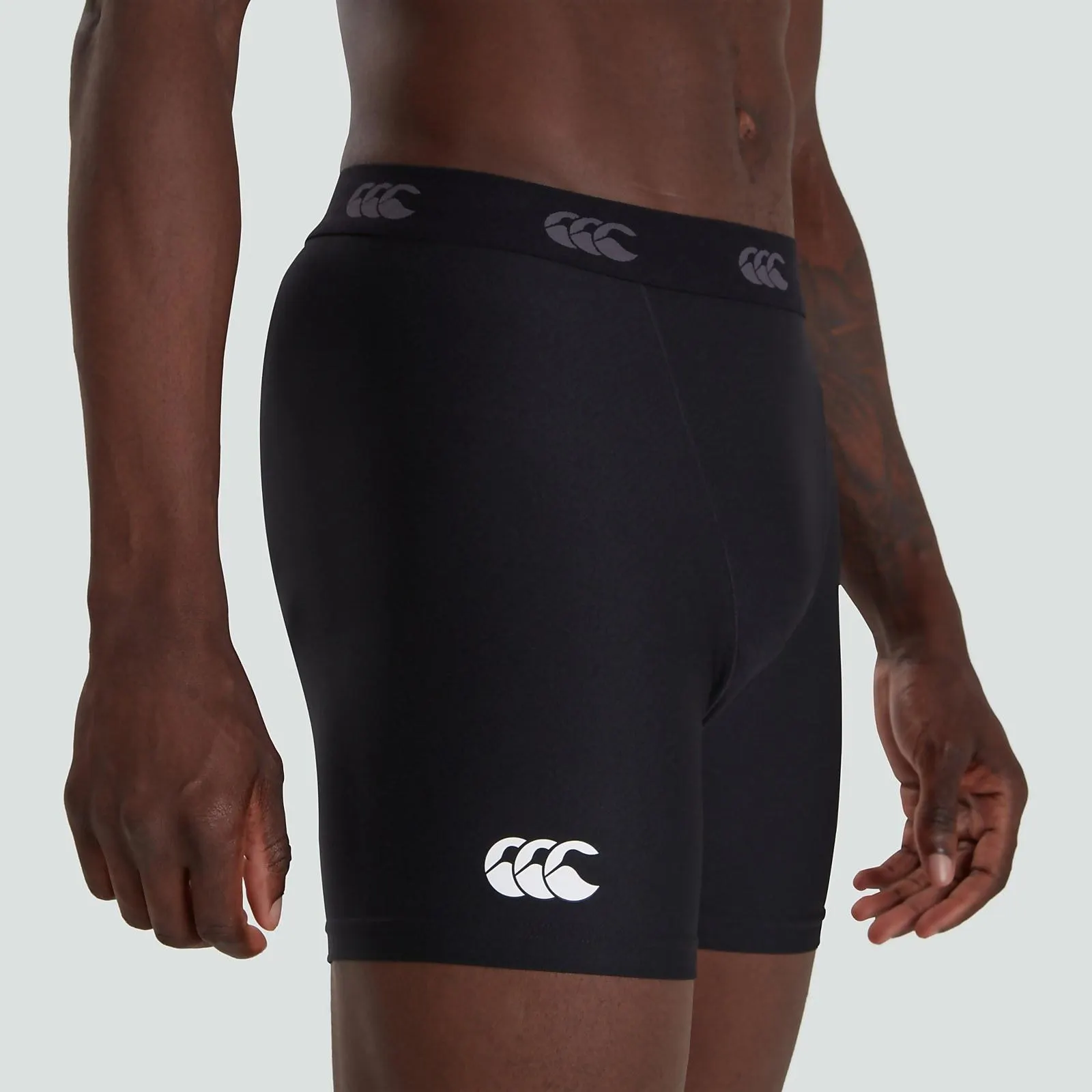 MENS THERMOREG 6 INCH SHORTS BLACK