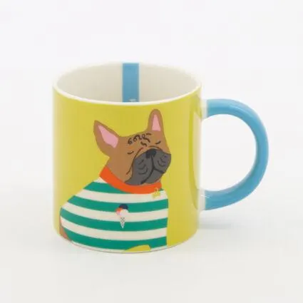 Yellow Bulldog Mug