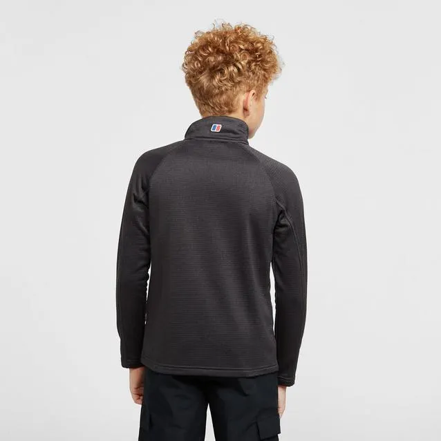 Kids’ Half-Zip Grid Fleece
