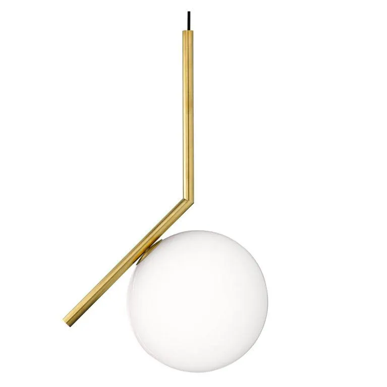 IC S1 Pendant Light Brushed Brass