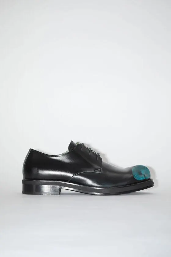Leather derby shoes