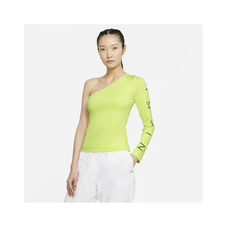 Nike Asymmetric Long Sleeve Top Womens