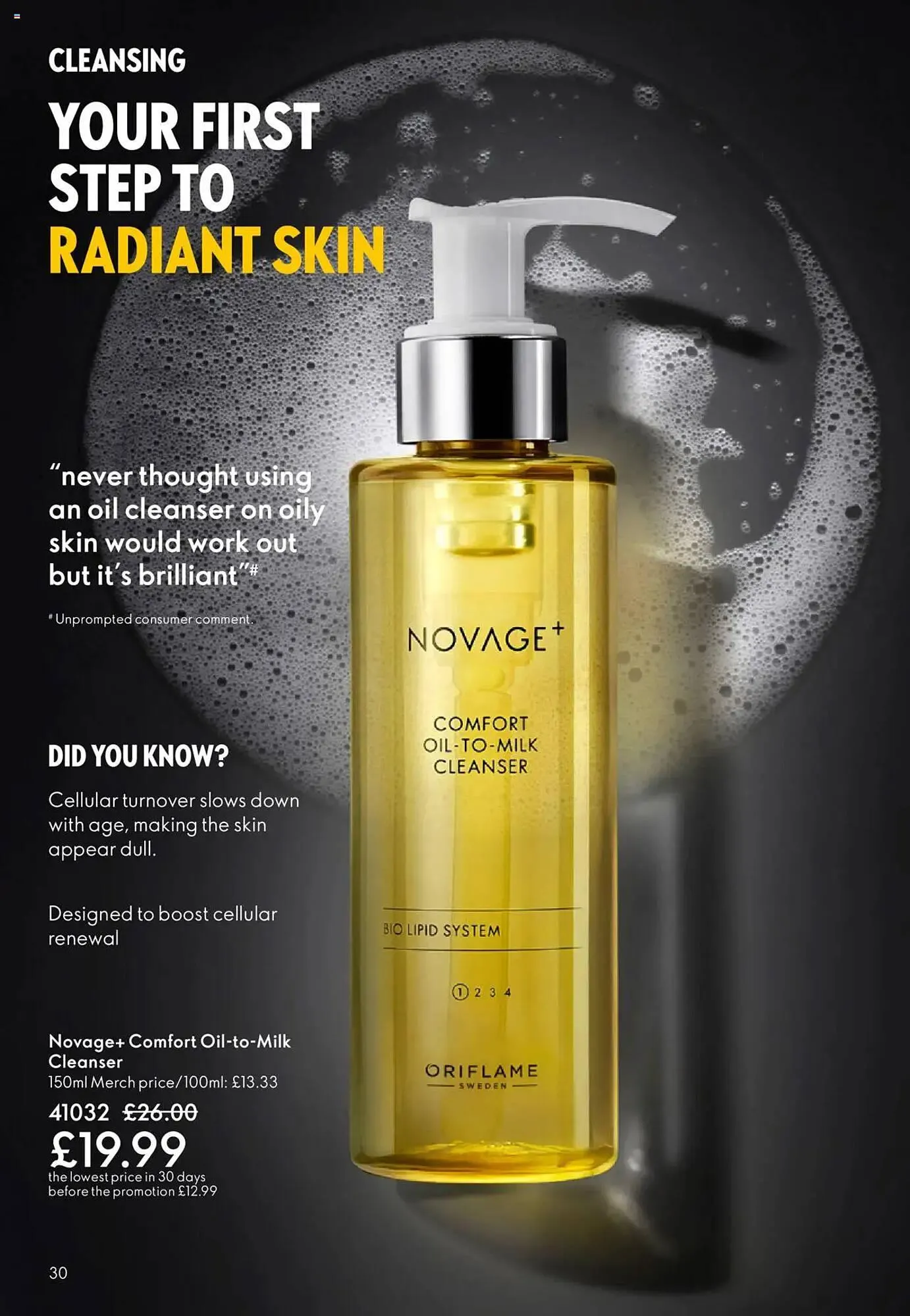 Oriflame leaflet from 11 September to 1 October 2025 - Catalogue Page 30