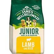 James Wellbeloved Dry Junior Dog Food Lamb & Rice 2kg