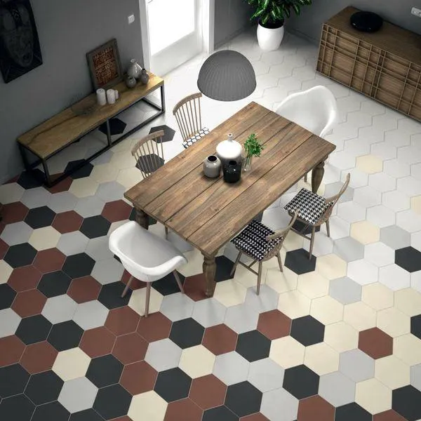 Aspect Grey Hexagon Tiles