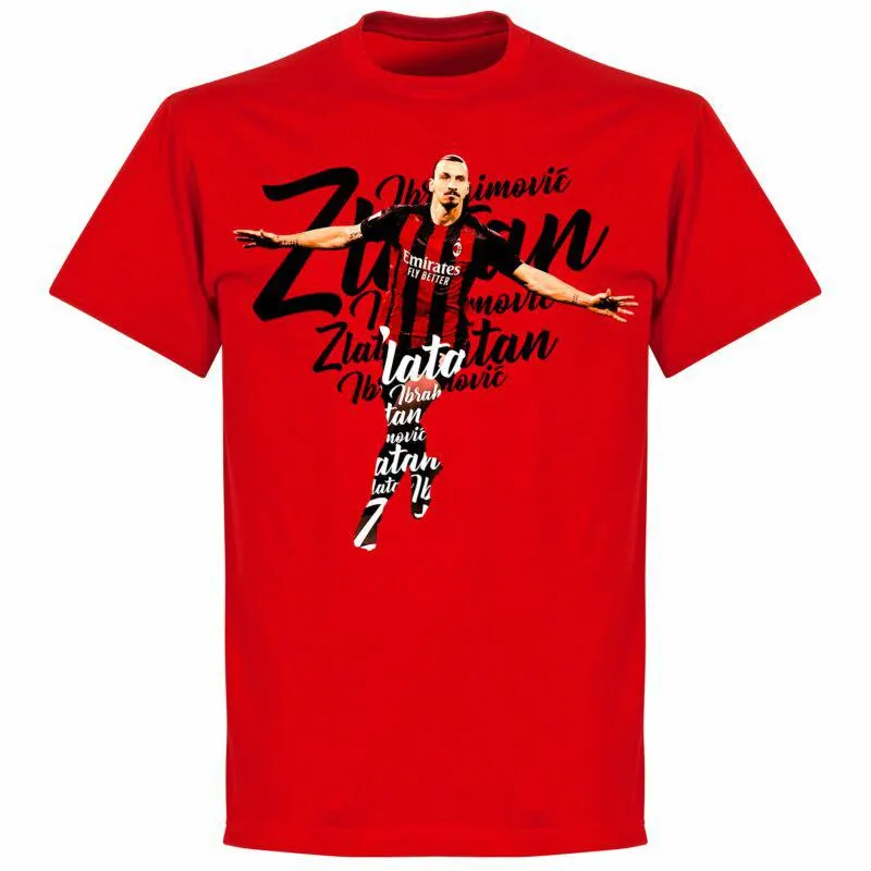 Ibrahimovic Script T-shirt - Red