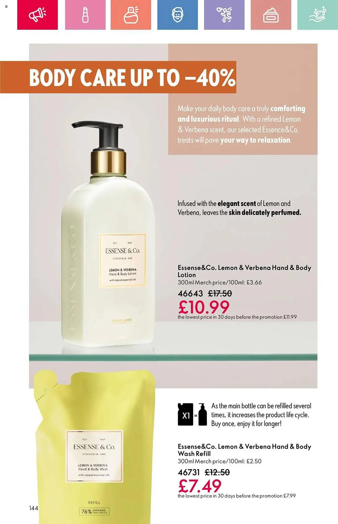 Oriflame leaflet from 21 August to 11 September 2025 - Catalogue Page 144