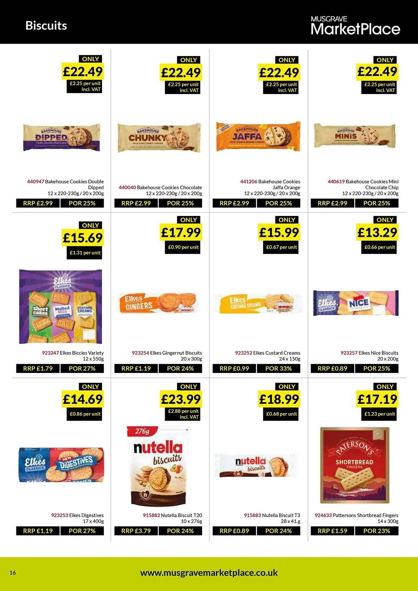 Musgrave MarketPlace leaflet from 1 April to 20 April 2025 - Catalogue Page 16