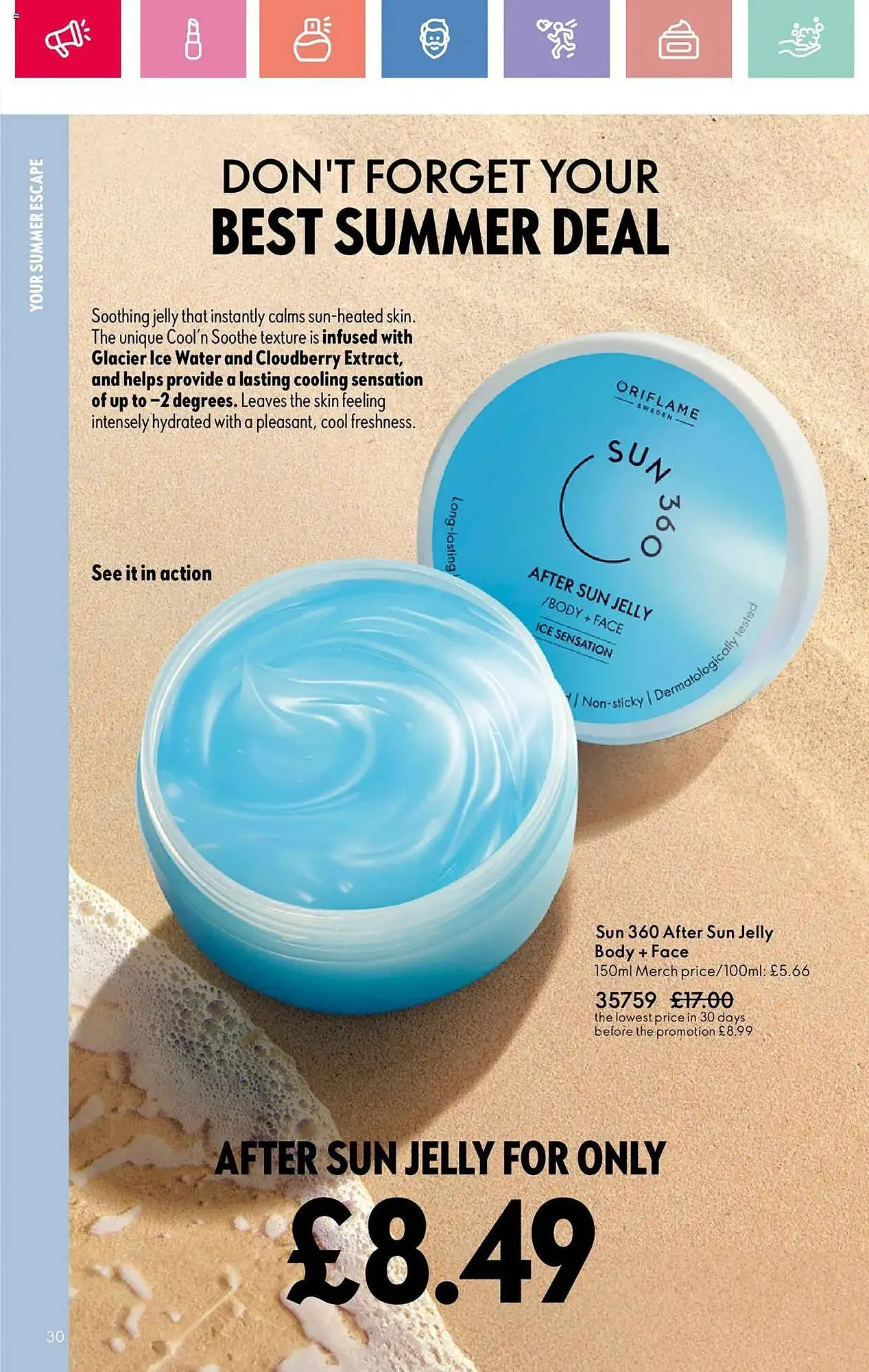 Oriflame leaflet from 19 June to 9 July 2025 - Catalogue Page 30