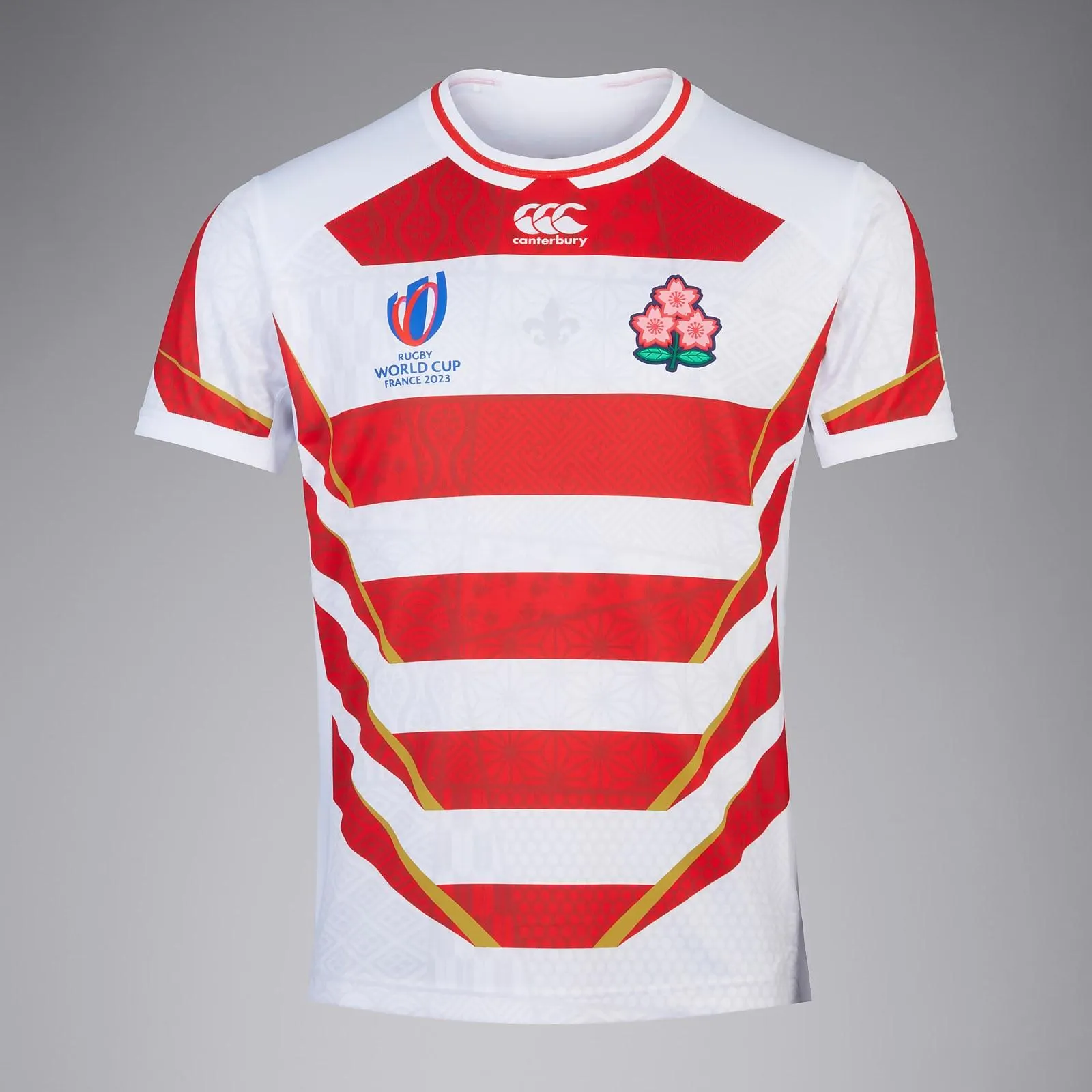 ADULT JAPAN RWC2023 HOME PRO JERSEY RED/WHITE