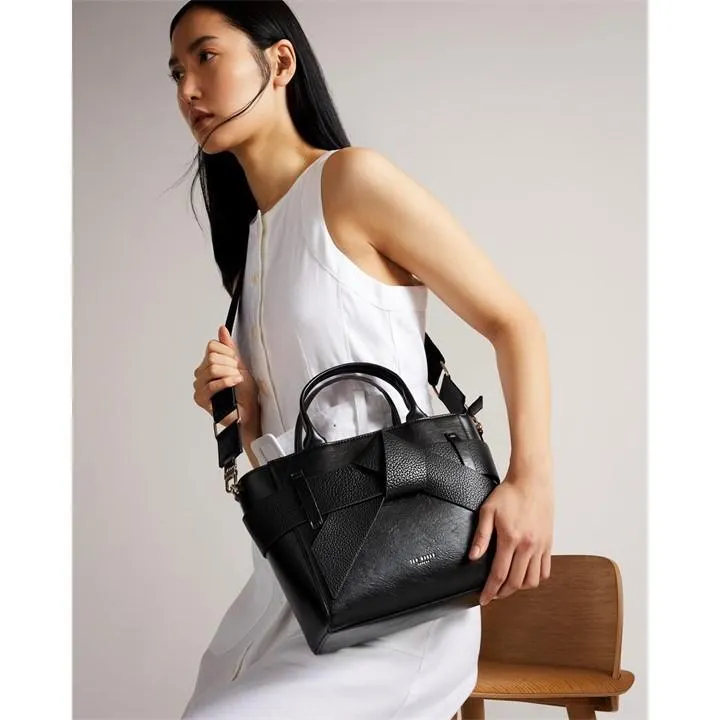 Jimsa Bow PU Crossbody Bag