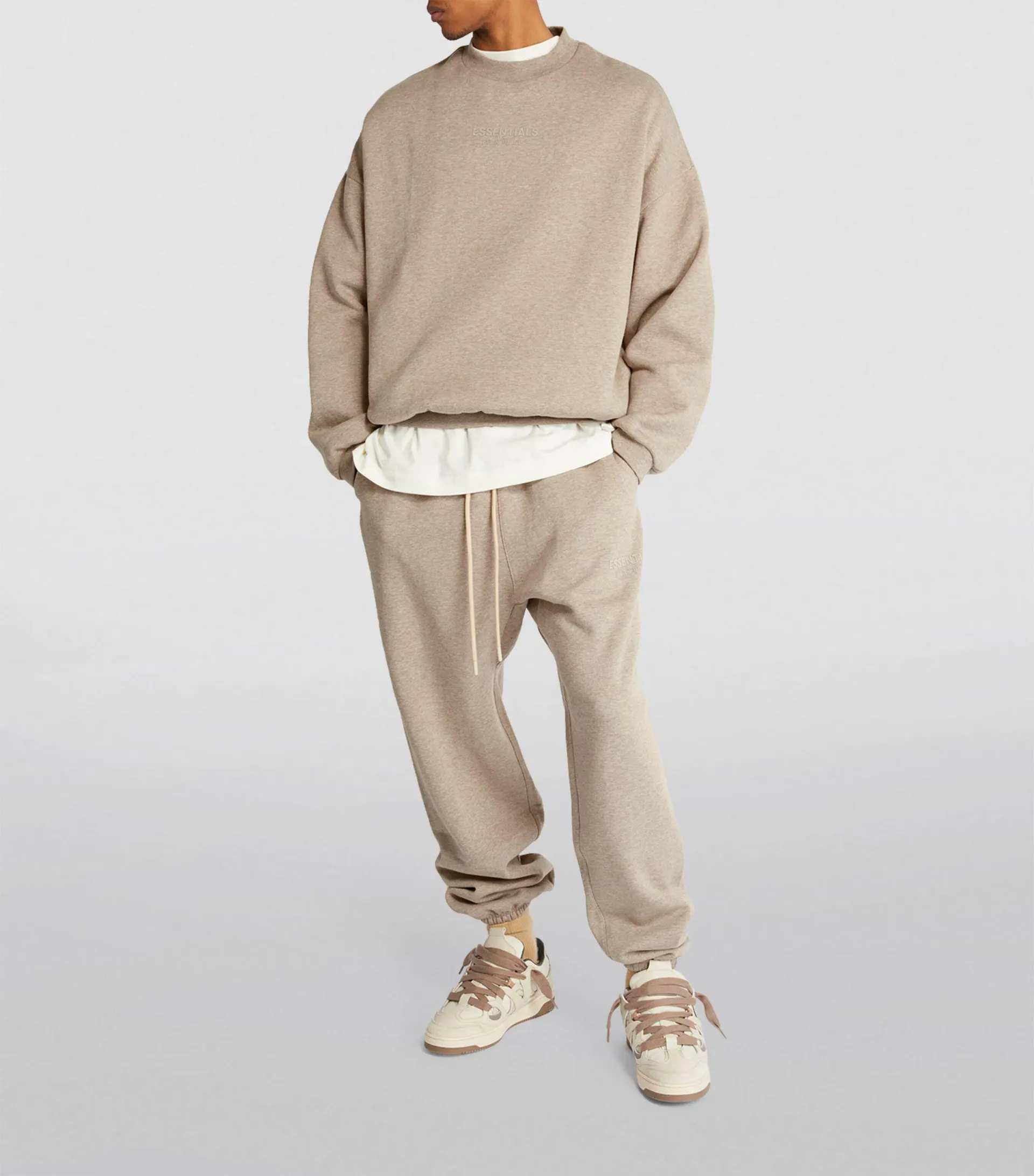 Cotton-Blend Drawstring Sweatpants