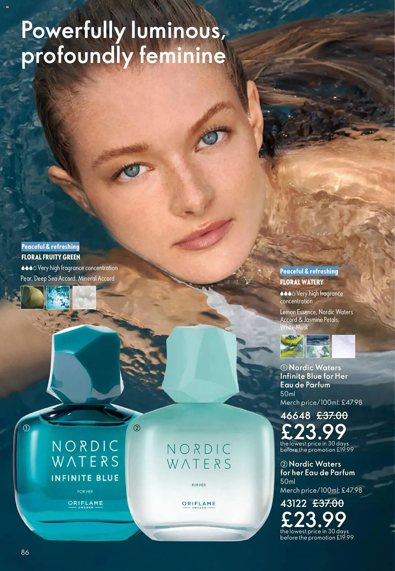 Oriflame leaflet from 11 September to 1 October 2025 - Catalogue Page 86