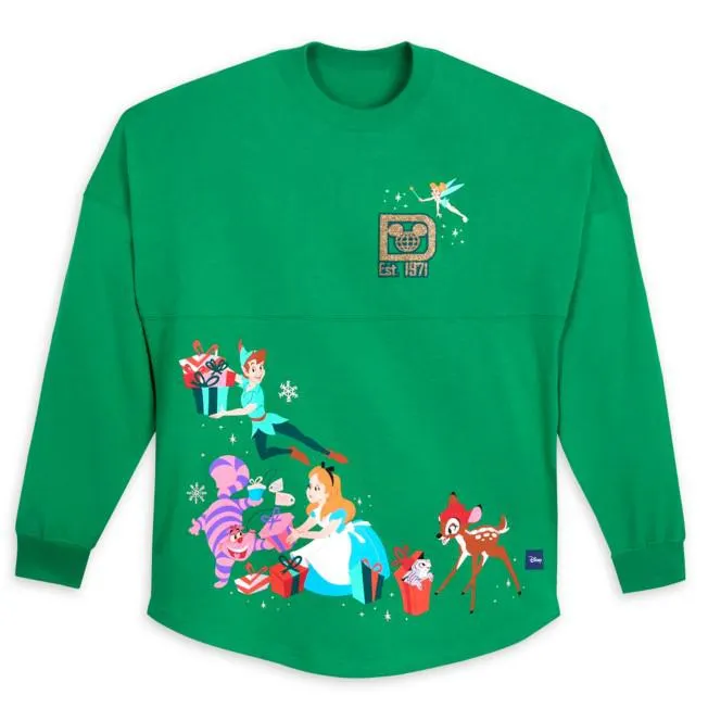 Walt Disney World Mickey and Friends Christmas Spirit Jersey For Adults