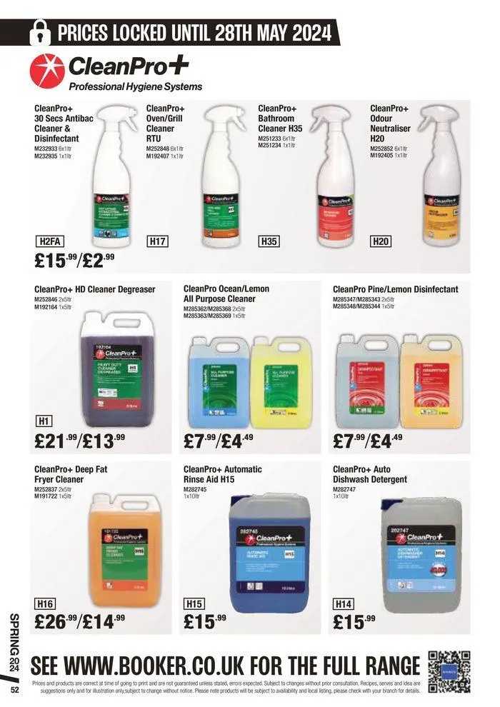 Catering Guide Spring 2024 from 11 March to 28 May 2024 - Catalogue Page 52