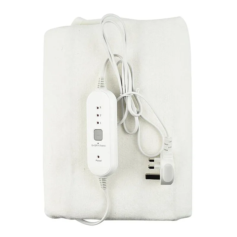 CUQOO Premium Heated Blanket with 3 Heat Setting & LED Indicator Light