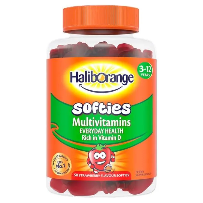 Haliborange Multivitamin Softies 50s - Strawberry