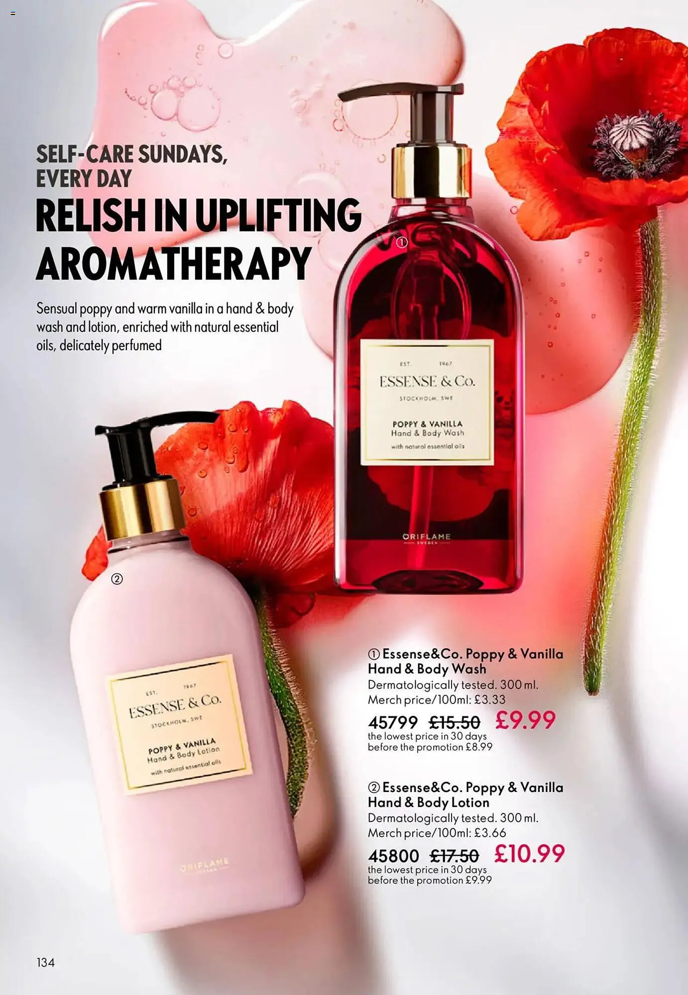 Oriflame leaflet from 11 September to 1 October 2025 - Catalogue Page 134