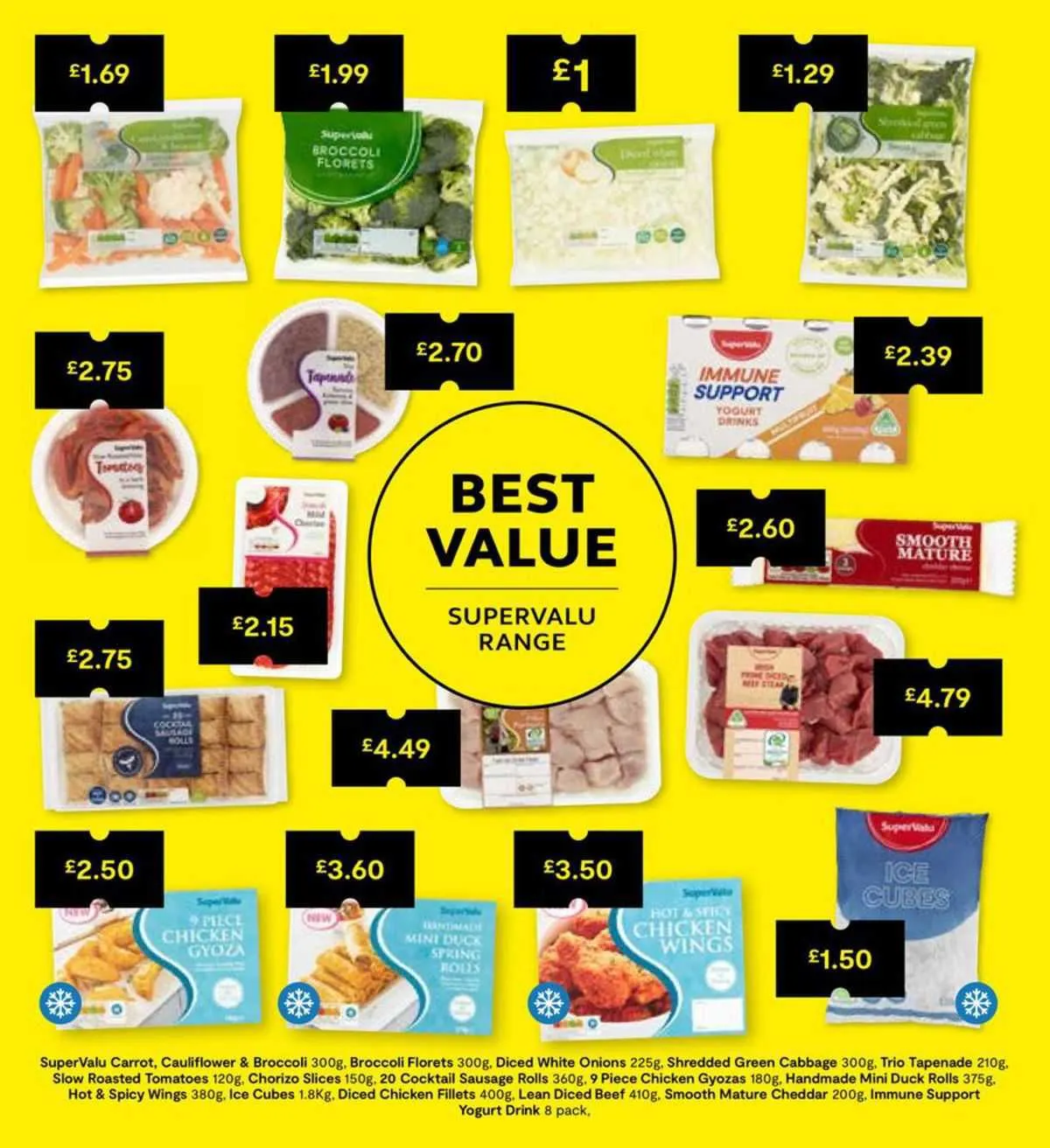 SuperValu Weekly Offers from 12 November to 2 December 2023 - Catalogue Page 1
