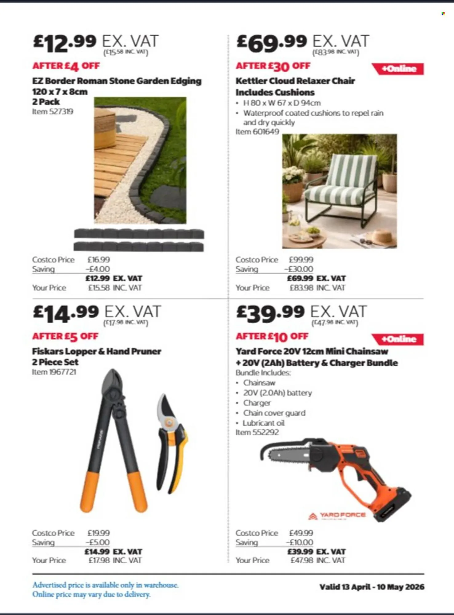 Costco leaflet from 13 April to 10 May 2026 - Catalogue Page 3