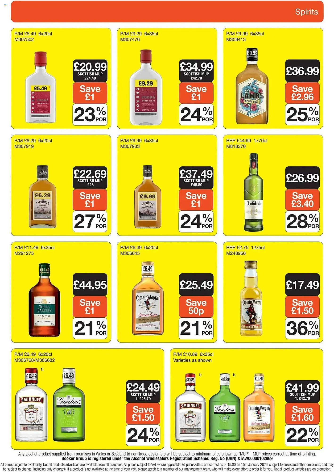 Booker Wholesale brochure from 4 February to 4 March 2026 - Catalogue Page 22