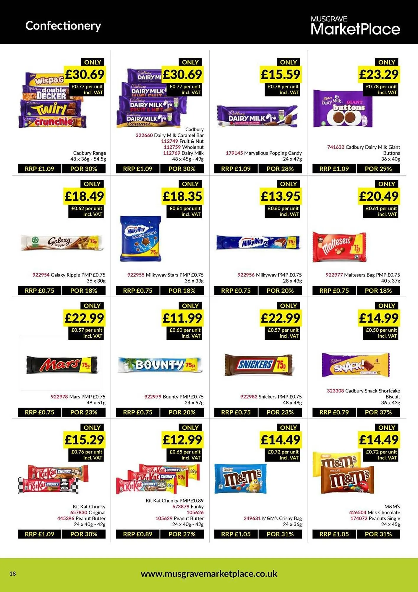 Musgrave MarketPlace leaflet from 9 March to 29 March 2026 - Catalogue Page 18