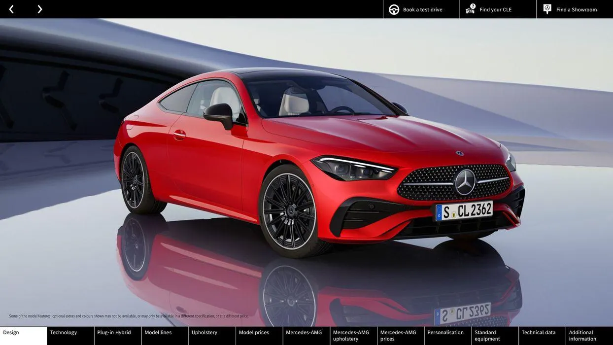 Mercedes Benz CLE Coupé from 27 July to 27 July 2025 - Catalogue Page 3