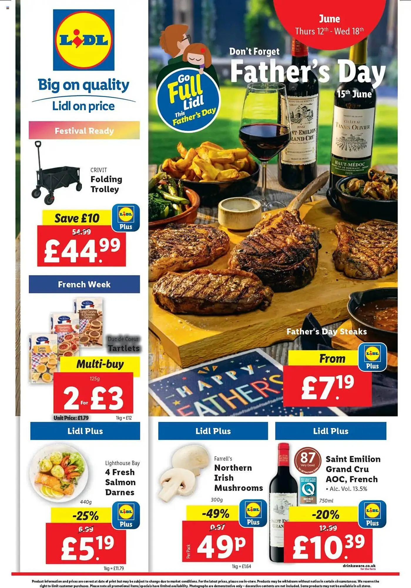 Lidl leaflet from 12 June to 18 June 2025 - Catalogue Page 1