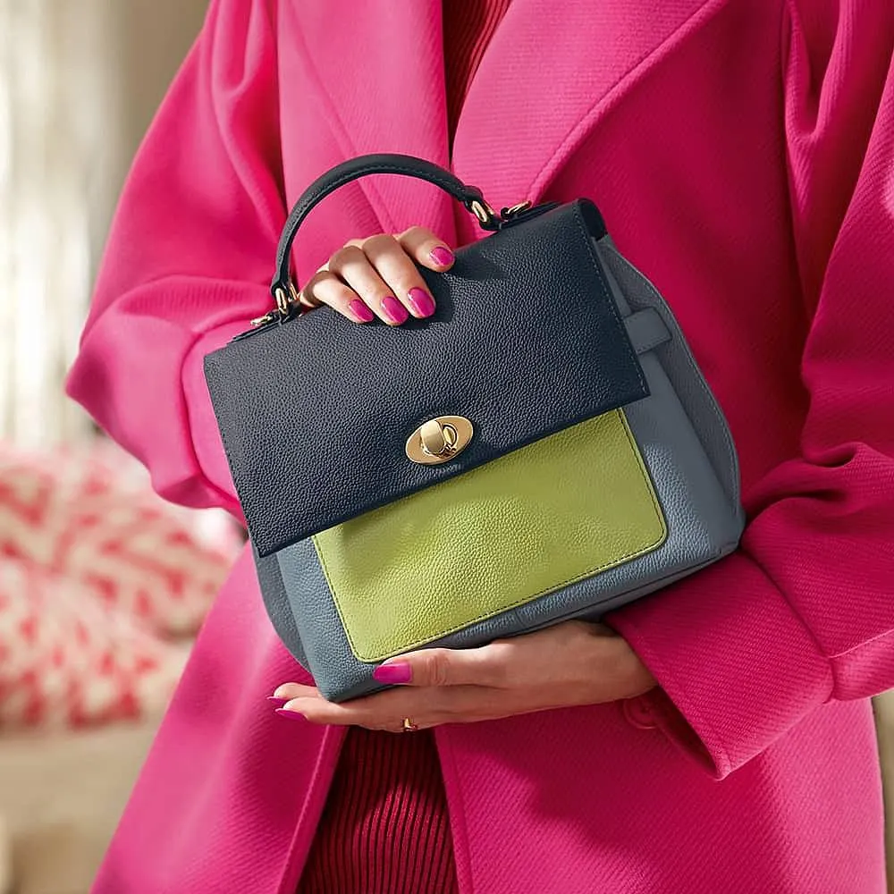 There She Goes Leather Bag