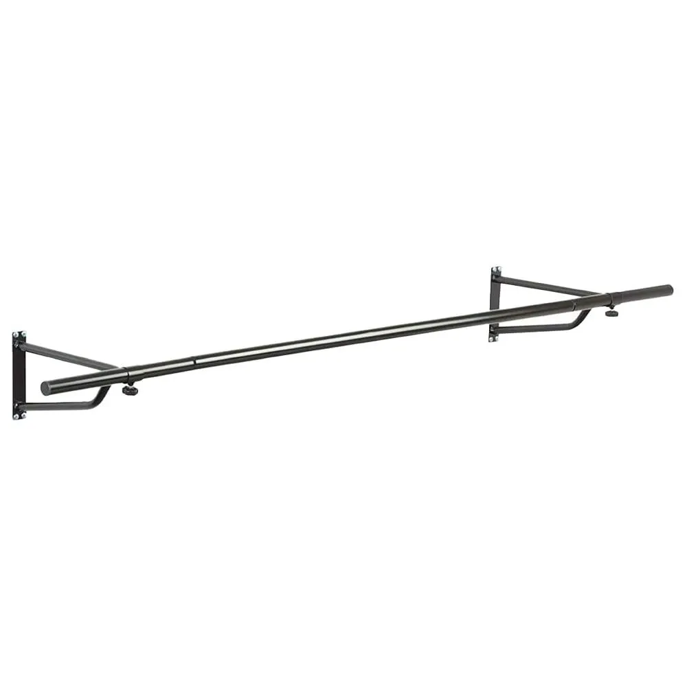 House of Home Black Wall-Mounted Clothes Rail 5ft