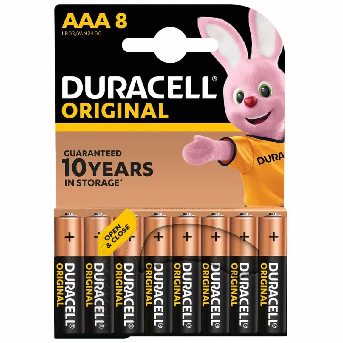 Duracell Alkaline AAA Batteries 8pk
