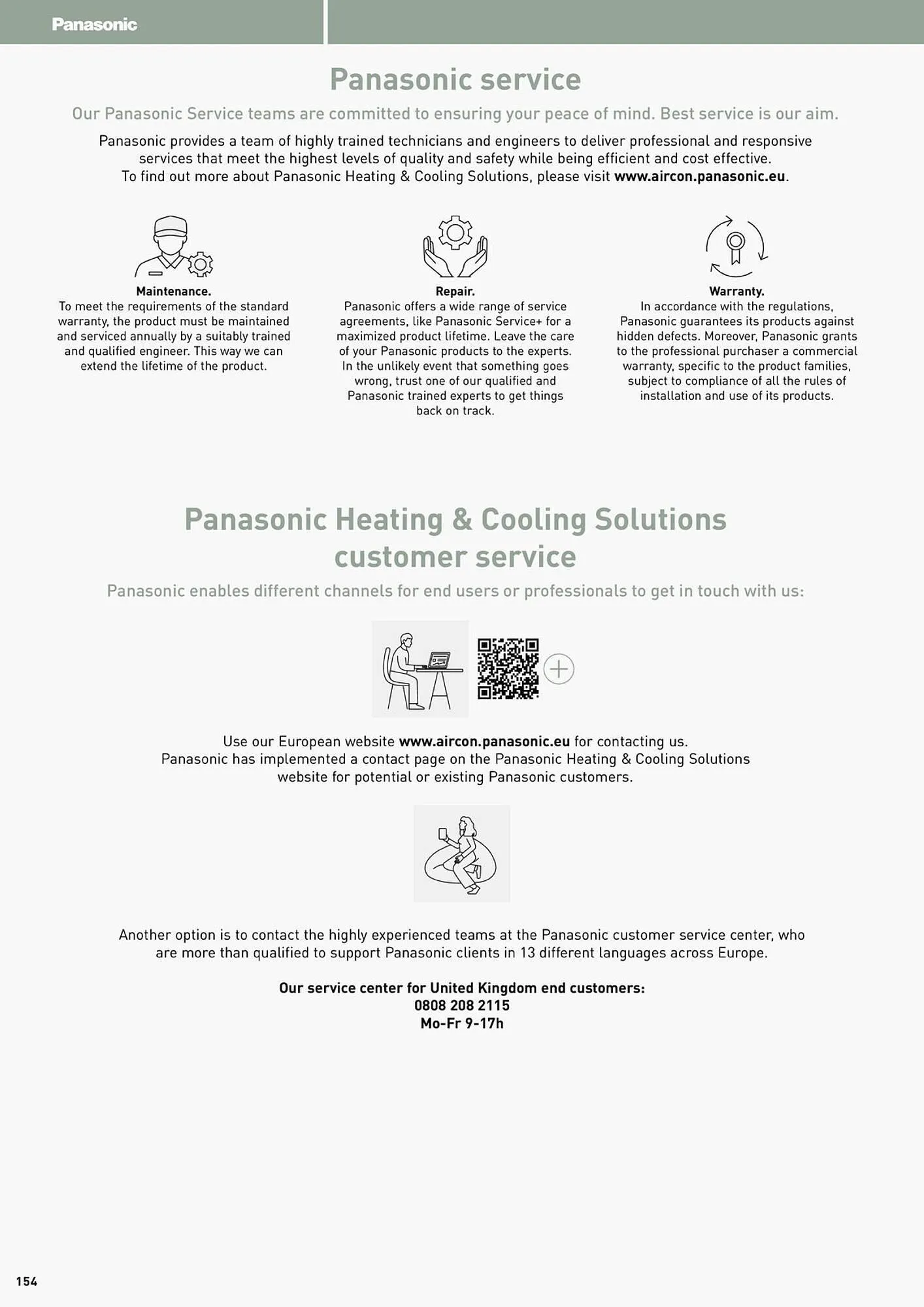 Panasonic leaflet from 12 August to 31 December 2025 - Catalogue Page 154