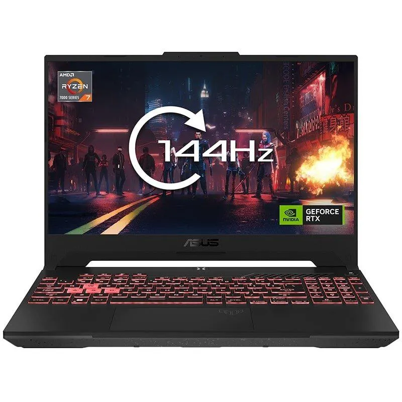ASUS TUF Gaming A15 AMD Ryzen 7 6800H 16GB DDR5 RAM 512GB SSD NVIDIA GeForce RTX 3060 6GB GDDR6 15.6'' FHD Windows 11 Home Laptop