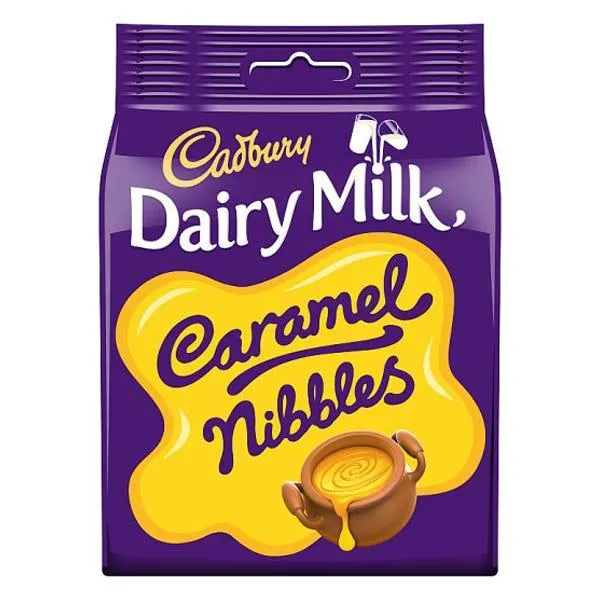 Cadbury Dairy Milk Caramel Nibbles, 95g