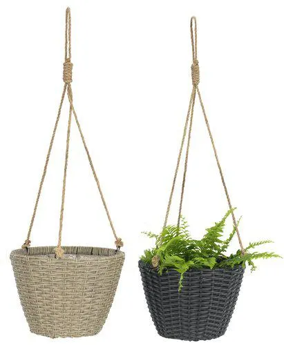 Hanging plant pot STORSKARV D27xH19 assorted