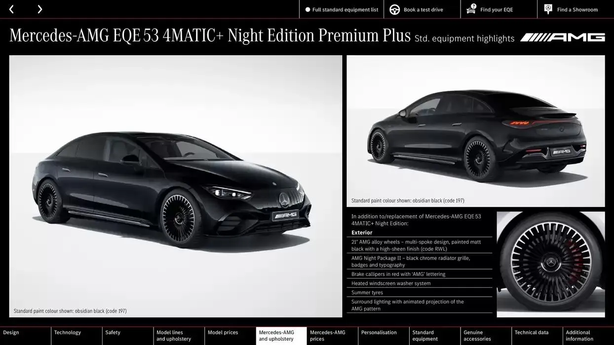 Mercedes Benz EQE Saloon from 24 October to 24 October 2025 - Catalogue Page 43