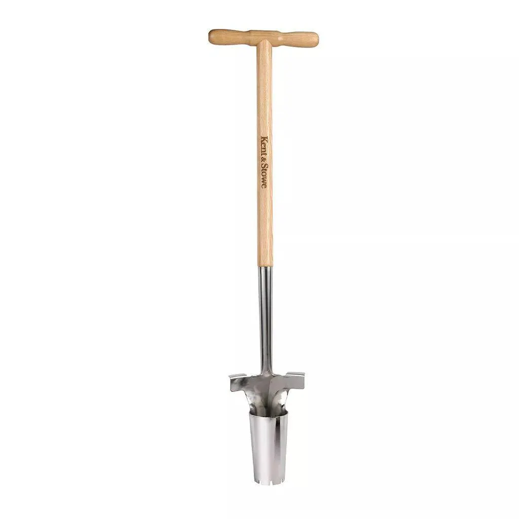 Kent & Stowe Stainless Steel Long Handled Bulb Planter