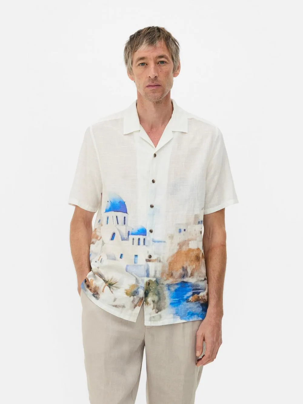 Watercolour Effect Graphic Shirt