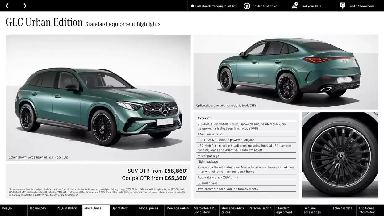 Mercedes Benz New GLC SUV & Coupé from 10 October to 10 October 2025 - Catalogue Page 26