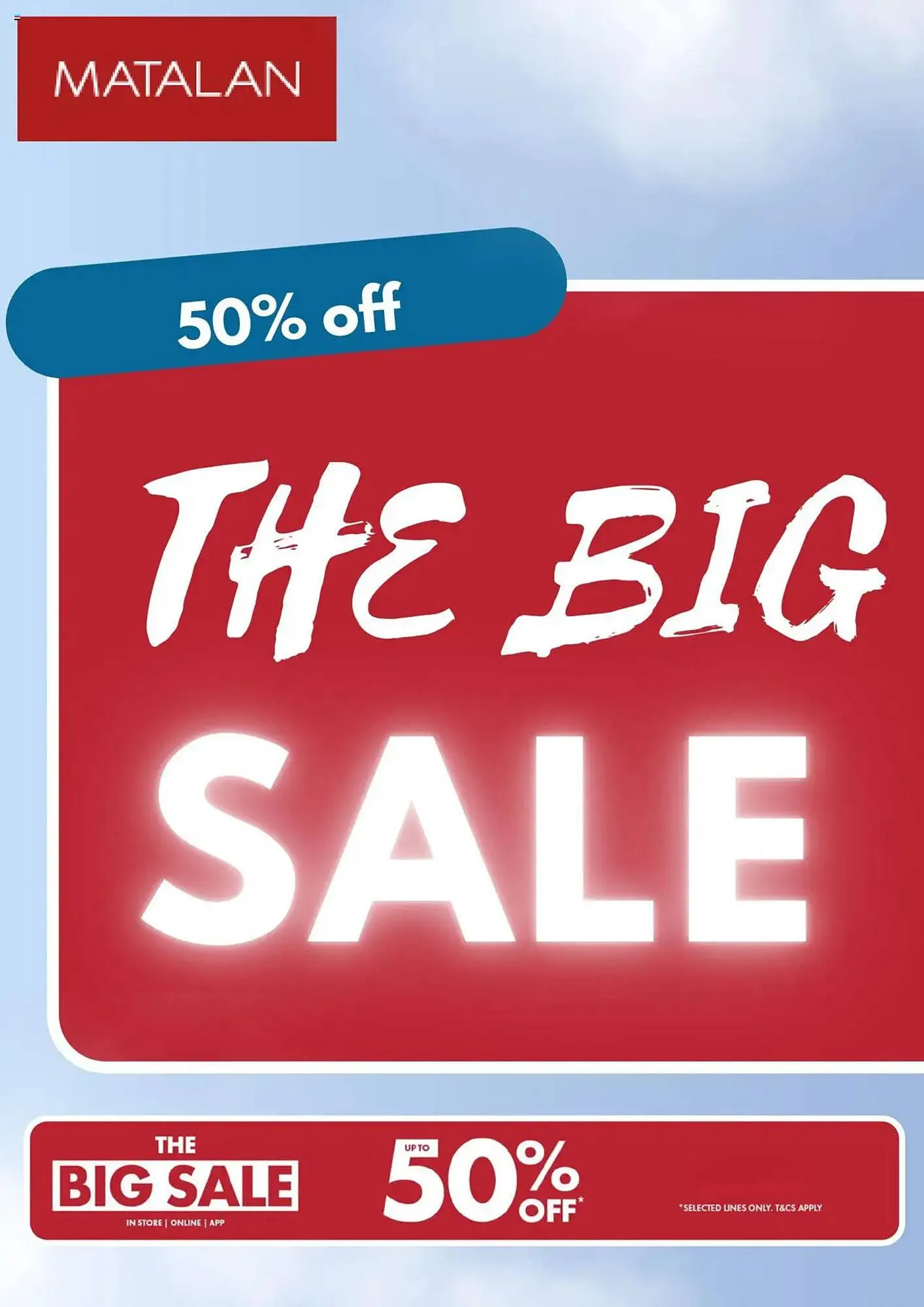 Matalan leaflet from 9 July to 9 August 2025 - Catalogue Page 1